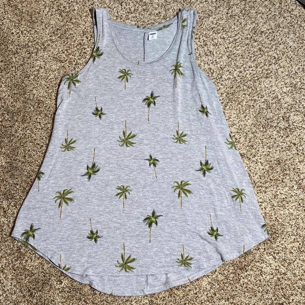 Cute Printed Tank Top - Picture 1 of 4